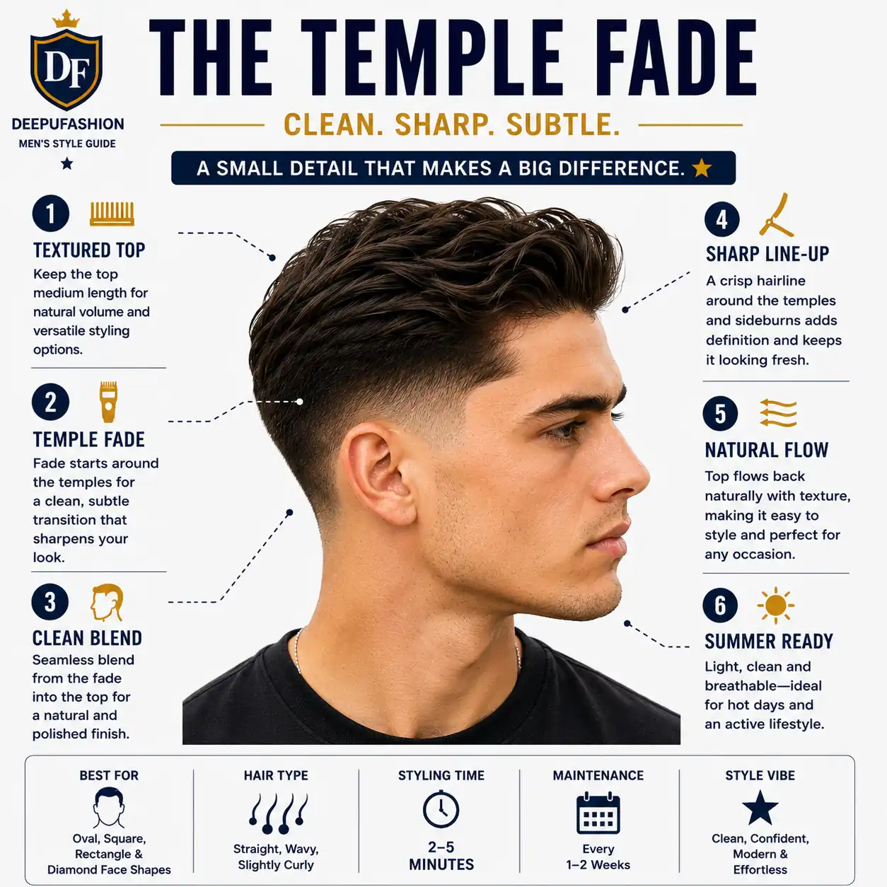 a temple fade haircut men a temple fade haircut men