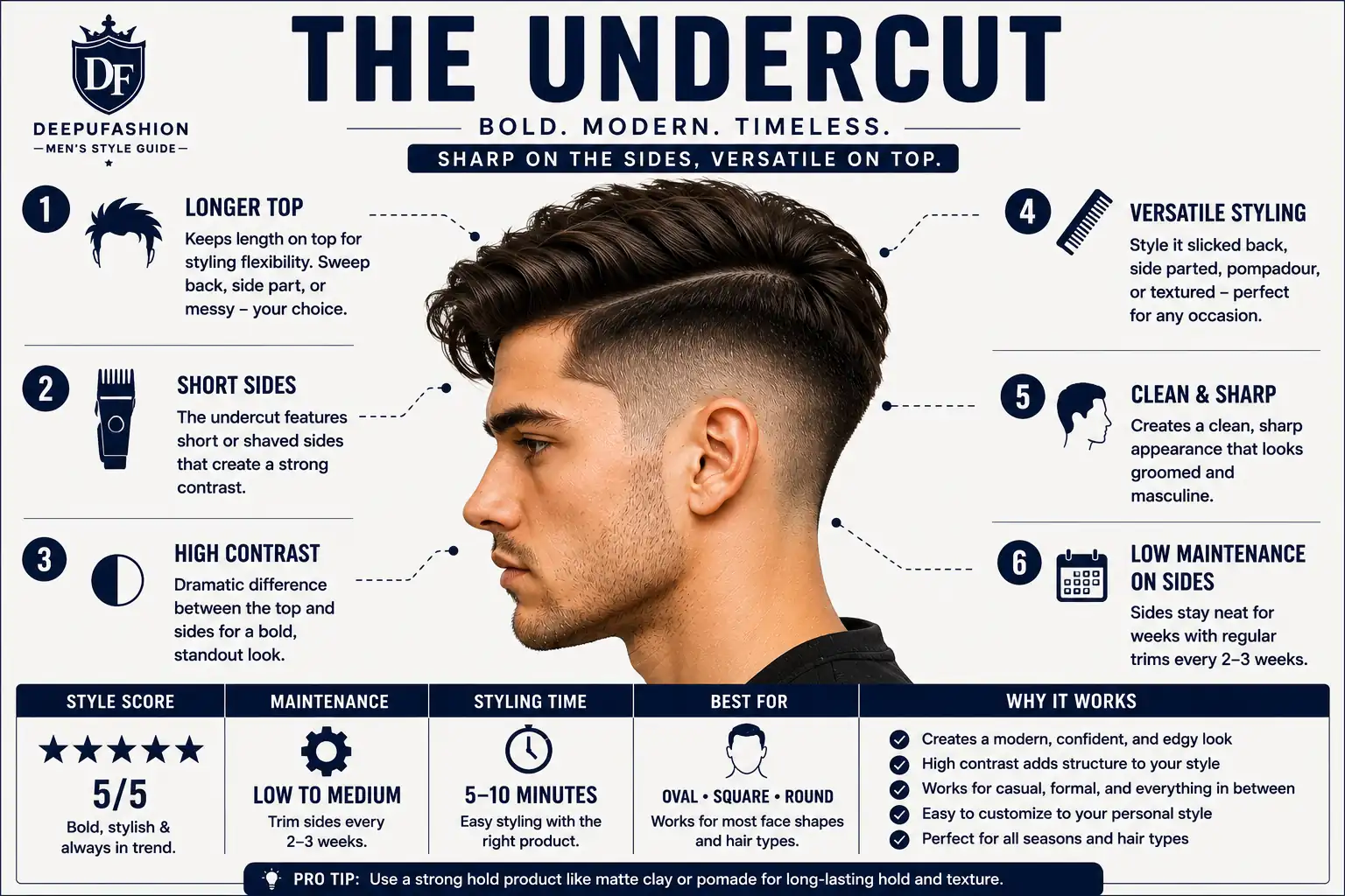 the undercut hairstyle for summer season boys