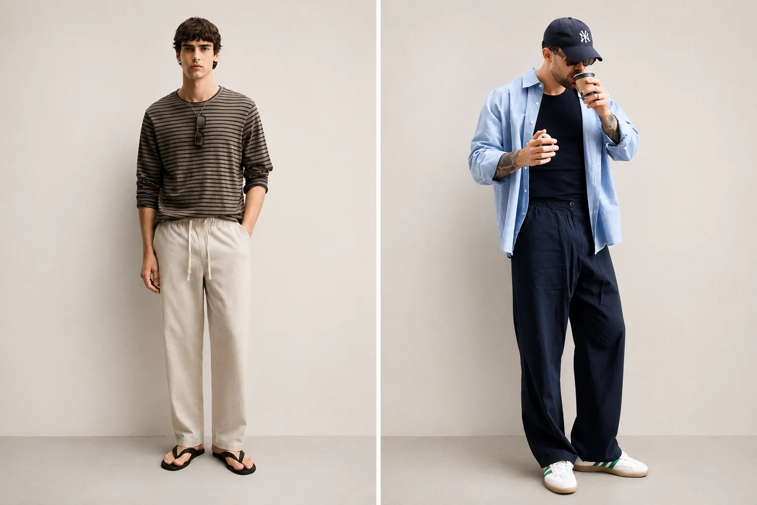 wide leg drawstring trousers men wide leg drawstring trousers men