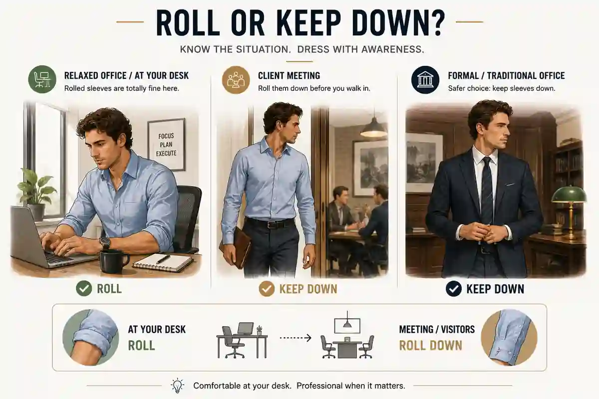 how to roll up sleeves business casual how to roll up sleeves business casual
