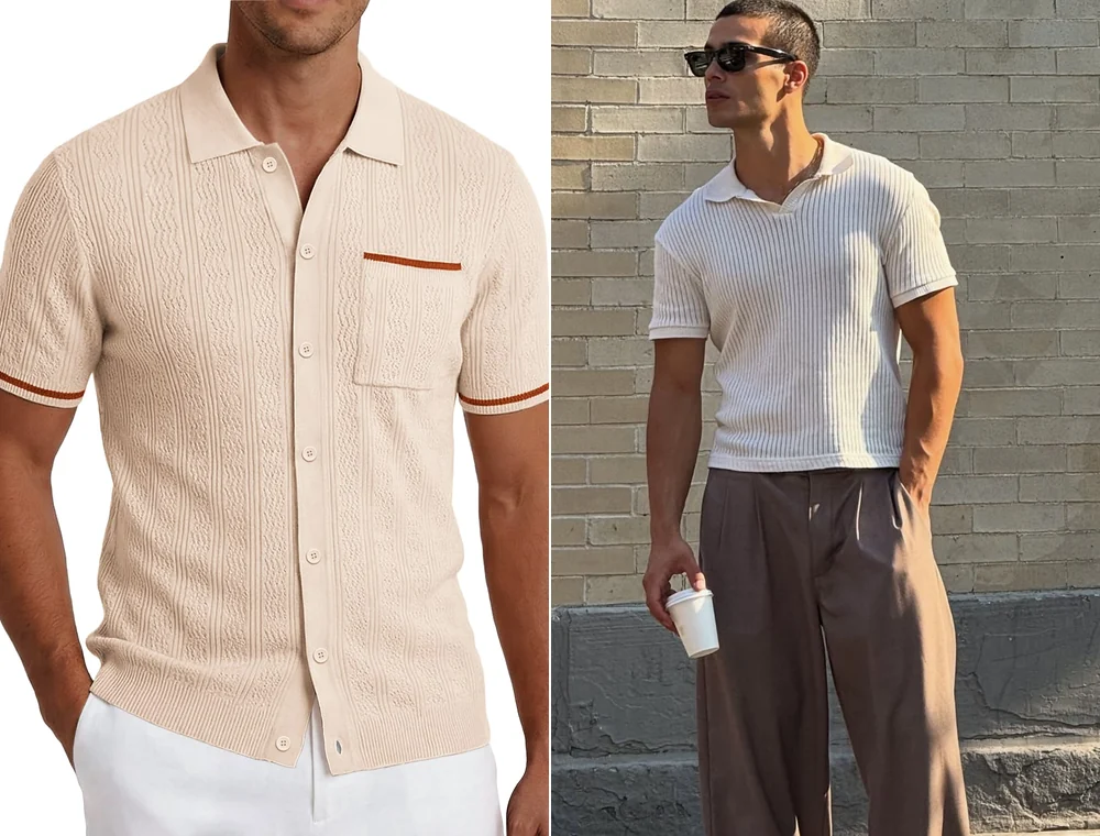 What is a knit polo shirt mens What is a knit polo shirt men's