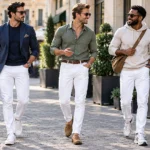 What to Wear With White Jeans for Men