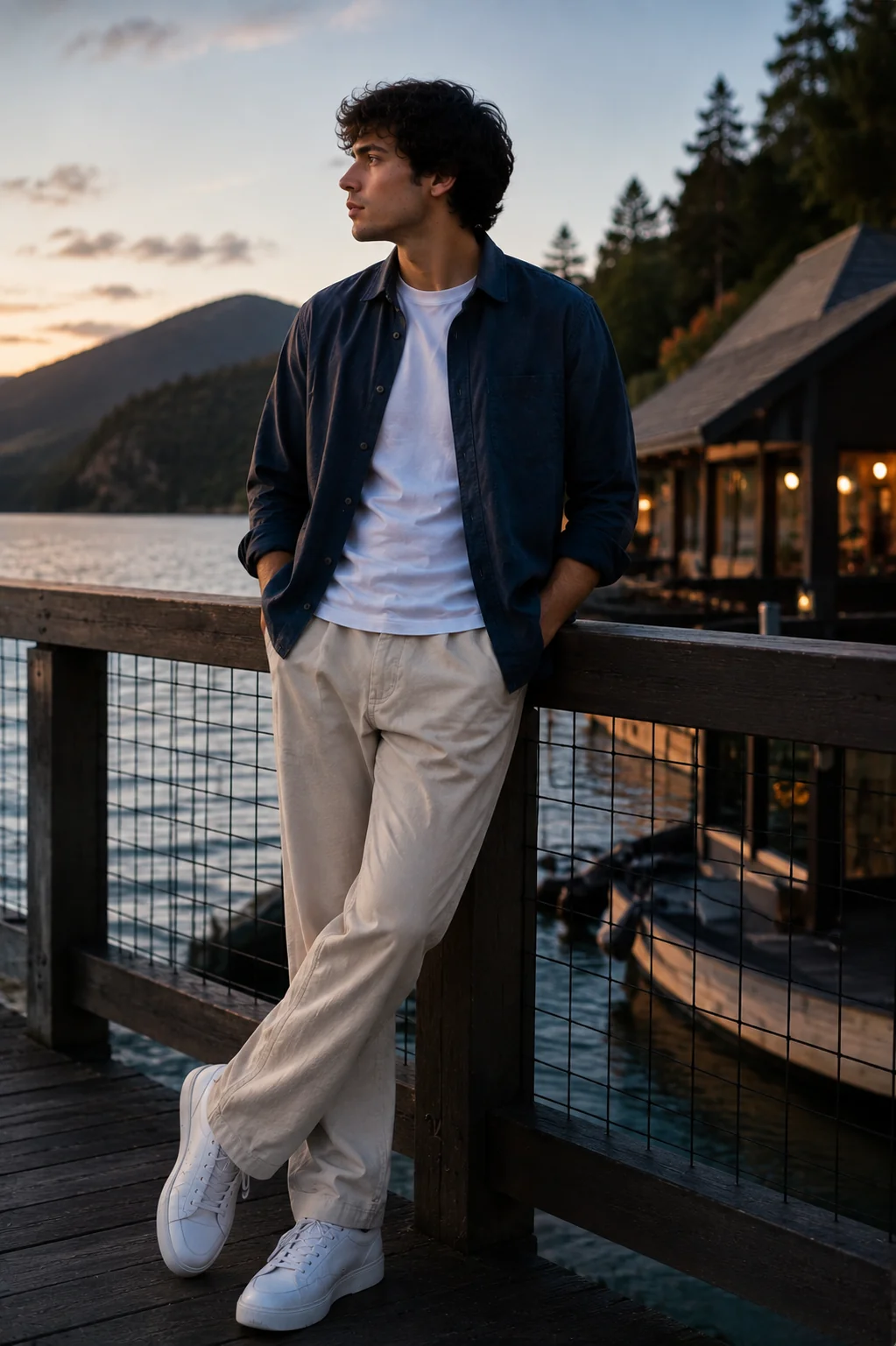 mens lightweight summer overshirt