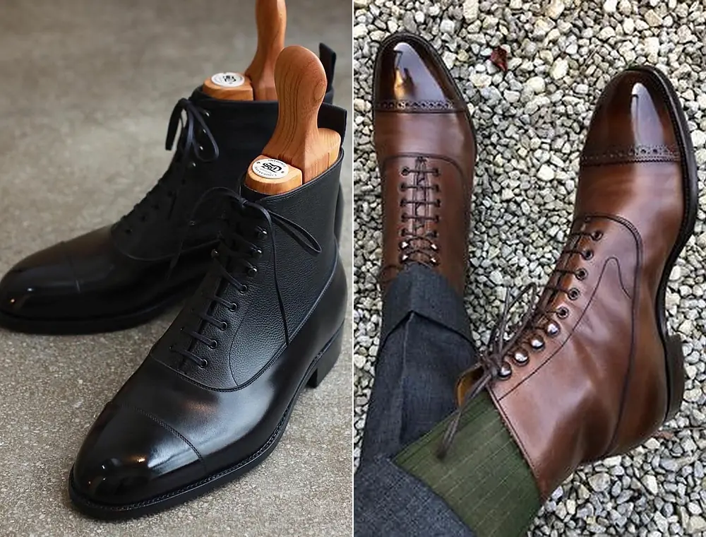 mens balmoral boots with suit mens suit balmoral boots with suit